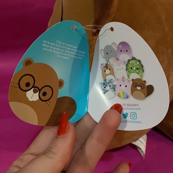 Squishmallow Chip - Picture 3 of 3